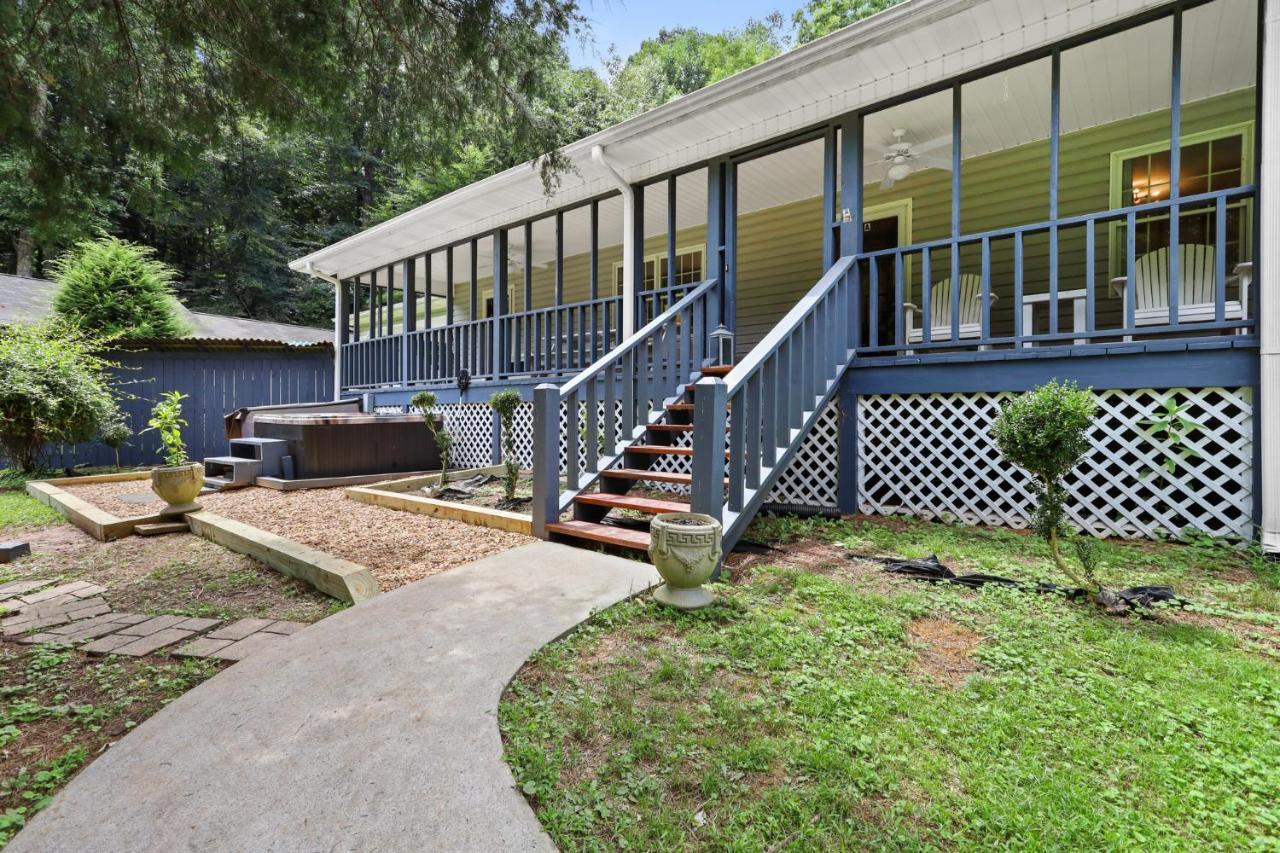 2 Separate Cabins Along A Peaceful Creek With Resort Amenities Ellijay Exterior foto