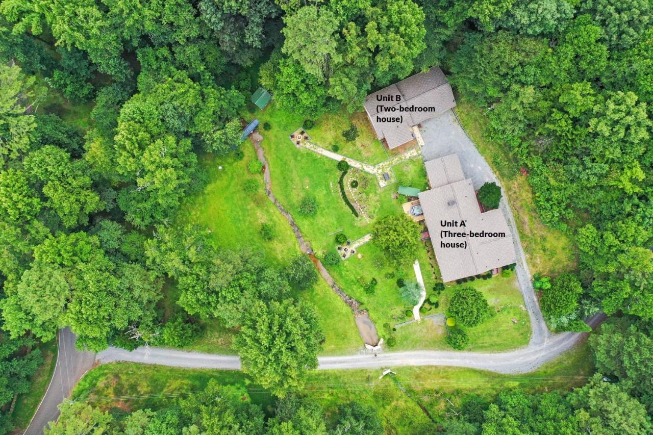 2 Separate Cabins Along A Peaceful Creek With Resort Amenities Ellijay Exterior foto